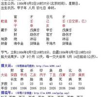 戊戌年生，幾月命佳八字詳。