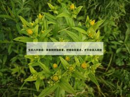 青春期煩惱重重，把握命局重點，才不會誤入歧途