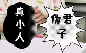 偽善君子，實為真小人