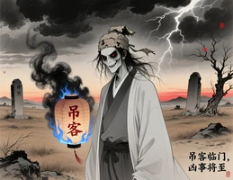 弔客