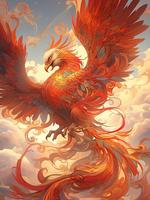 朱雀详解：神秘东方神话鸟，火之象征，守护南天。
