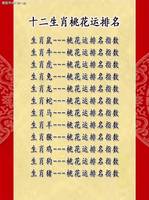 桃花旺盛，生肖爱情运旺盛