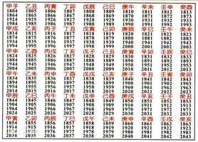 甲子年指的是哪一年