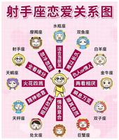 射手座与12星座爱情匹配度揭秘