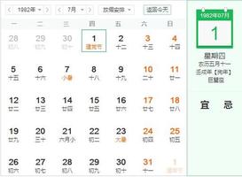 七月哪日出生佳